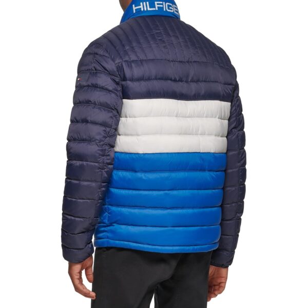 Casaca Tommy Hilfiger Modelo Puffer Azul Talla M - Imagen 2