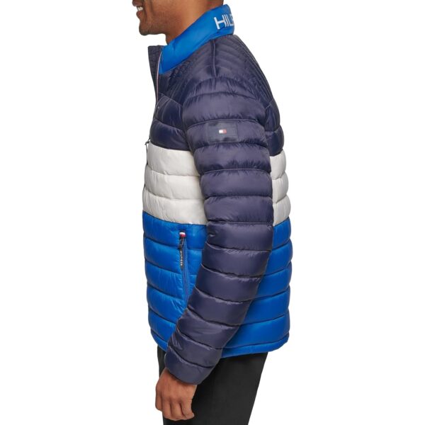 Casaca Tommy Hilfiger Modelo Puffer Azul Talla M - Imagen 3